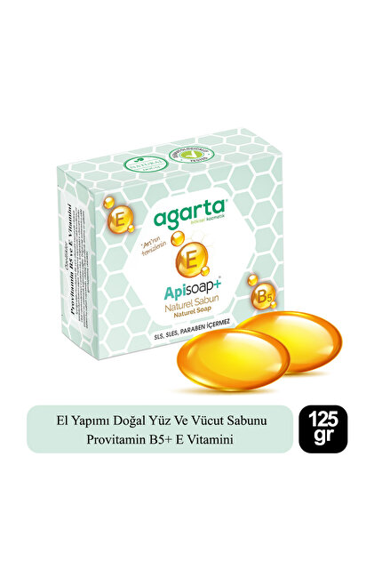 Agarta Apisoap Plus Doğal El Yapımı Yüz ve Vücut Sabunu B5 ve E