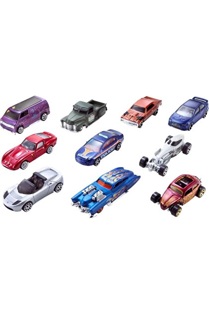 HOT WHEELS 10'Lu Araba Seti (Karışık Model) - Fiyatı, Yorumları