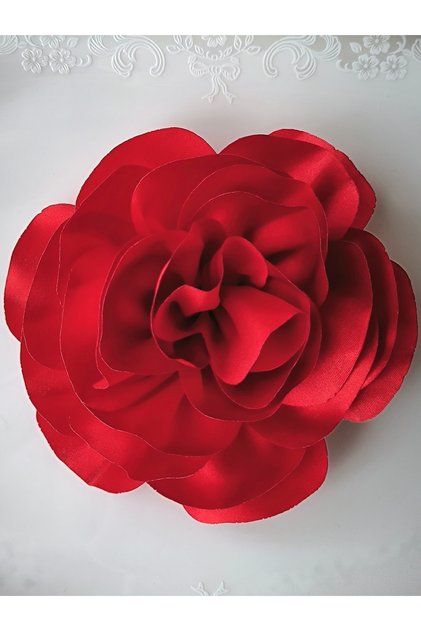 Broş/büyük Gül Broş/iğneli Broş ( 15 Cm ) Bk10