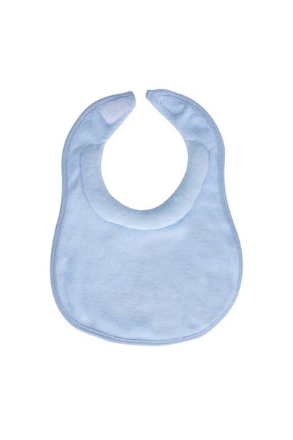 Sevi Bebe Unisex Bebek Mavi Arabalı Ağız Salgı Önlüğü Art-50 - 2