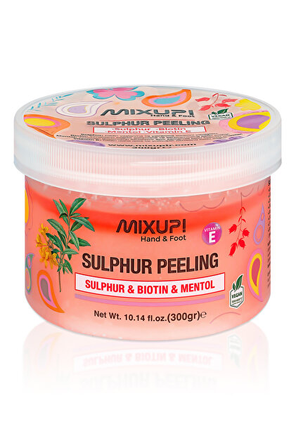 Mixup Muhteşem 4'lü Tırnak Bakımı Seti - Sulphur Peeling 300 Gr
