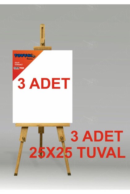 25x25 tuval (3 adet)