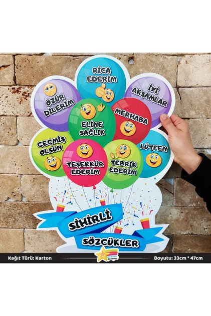 Özel Kesimli Sihirli Sözcükler