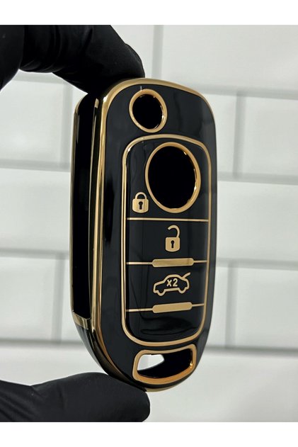 Fiat Egea Switchblade Nano Key Case Black