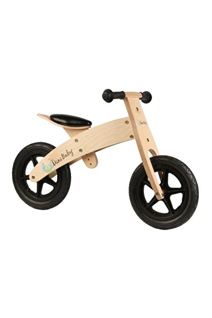 Ahşap Çocuk Denge Bisikleti 12'' inç 2-5 yaş