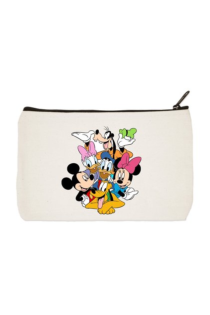 Mickey Mouse Printed Pen Holder, Pen Box, Cloth Pen Holder
