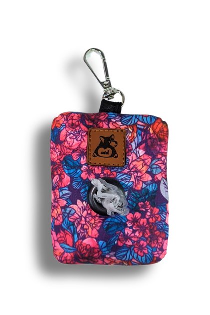 Lilac Dog Poop Waste Bag Roll Set