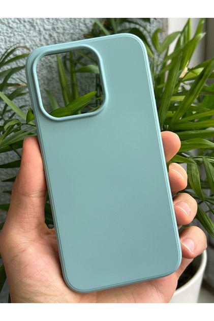 iPhone 15 Pro Compatible Soft Silicone Cover with Velvet Dirt-Repellent Phone Case