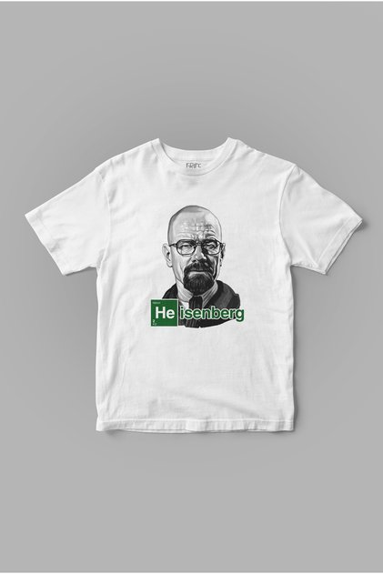 T-Shirt with Print "Heisenberg" Breaking Bad