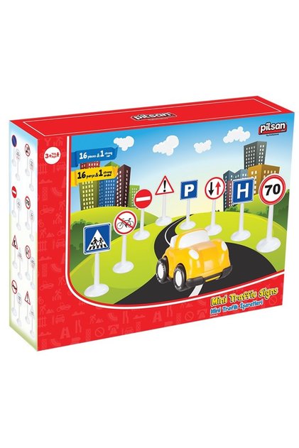 Pilsan Oyuncak Mini Trafik İşaretleri