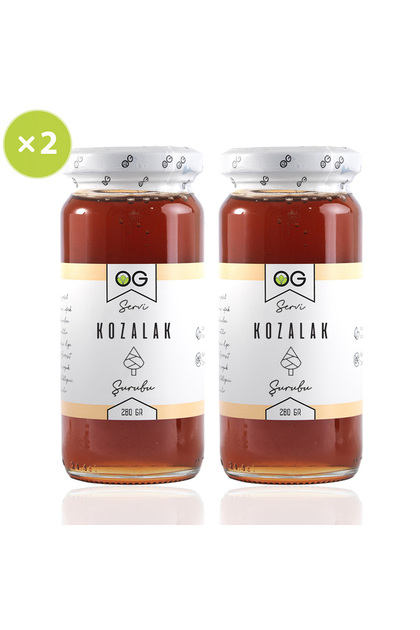 OG natural 2'li Kozalak Şurubu 280 Gr Rafine Şekersiz - Fiyatı