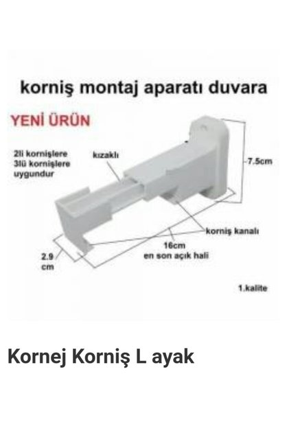 Counter Wall Hornish Fixing Apparatus