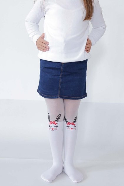White Girl Pantyhose Rabbit 5153
