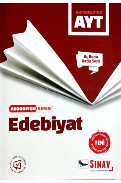 Sınav Yayınları Ayt Edebiyat Akordiyon Kitap - 1