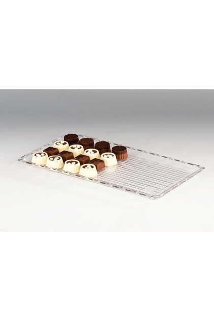 Chocolate Display Tray Single Color 2 Pieces 30*15 Zcp 224