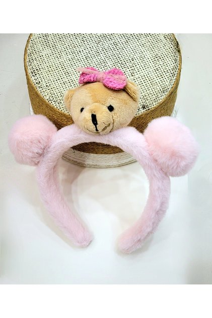 CROWN WITH PLUSH BEAR