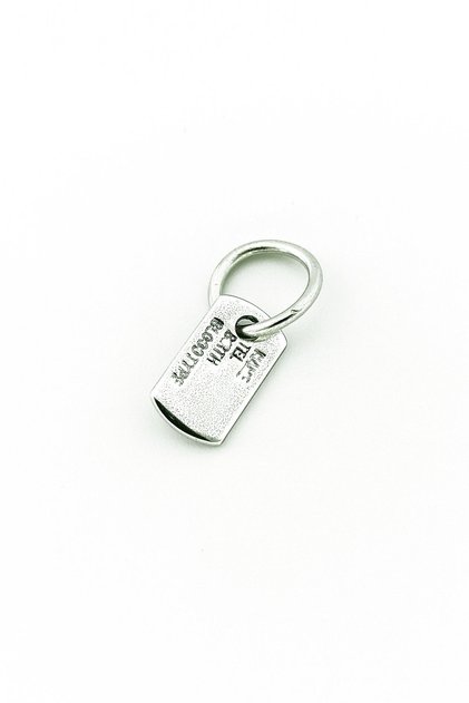 Imprint Dangle Steel Charm