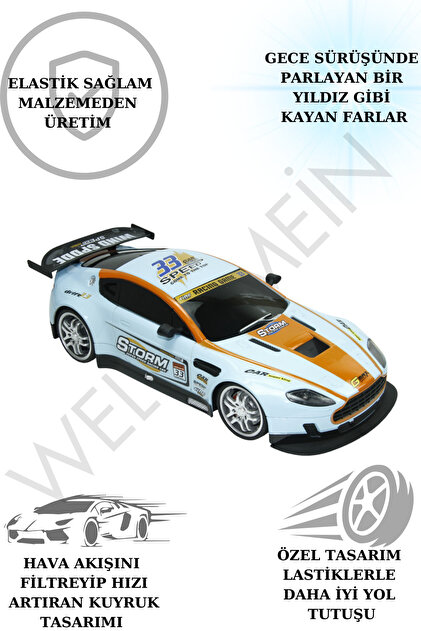 welcomein Oyuncak Kutulu Uzaktan Kumandalı Drift atabilen Full