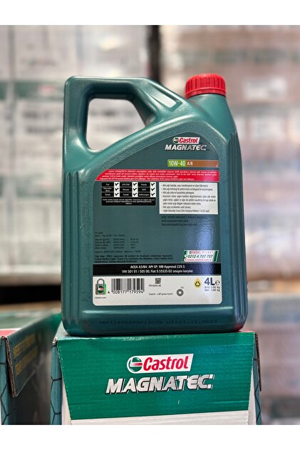 Castrol Magnatec 10w40 A3/b4 4lt 2025 Üretim - Fiyatı, Yorumları