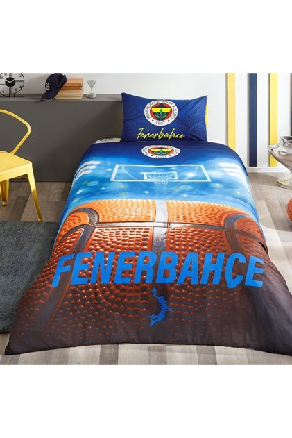 Fenerbahçe Basketball Cotton Duvet Cover Set
