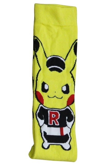 Šarene čarape sa uzorkom Pokemon Pikachu