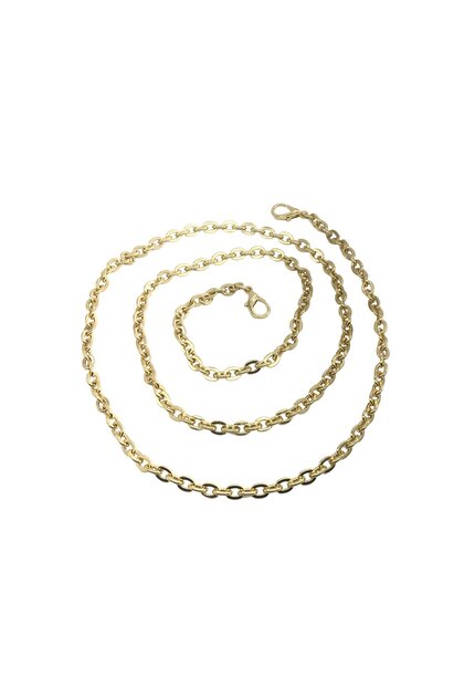 Metal Bag Chain Imported 0,7mm Light Gold with Hook (Gold)