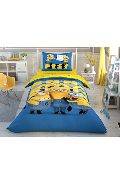 Lisanslı Minions Perfect Nevresim Takımı