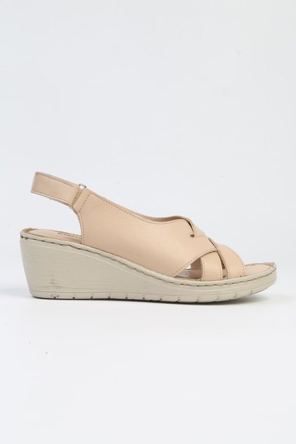 ®| PC-5125-3013 Cream-Women's Heeled Shoes