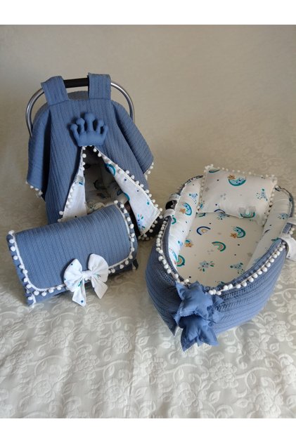 Babynest and pillow stroller cover, stroller cushion and bag subduction