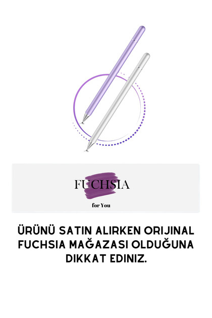 トイガン iPad Fuchsia Ipad 10.2 7.Nesil Uyumlu Stylus Özel Çizim Kalemi - Fiyatı