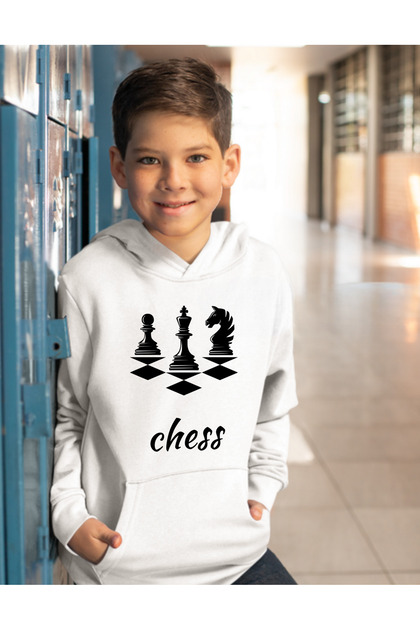 Chess Kids Hooded Sweatshirt Hoodie Unisex