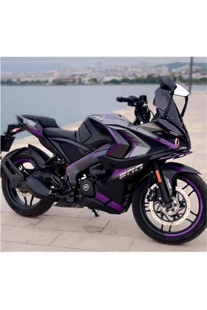 Bajaj Pulsar Rs 200 Full Sticker Set Customized