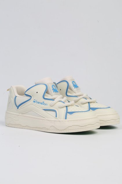®| BNI-10100-White Blue-Imported Women's Sports Shoes