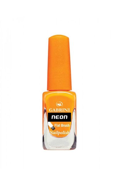 Gabrini Neon Oje - Flat Brush 03 Mandalina 6 ml 8696814062031 - 1