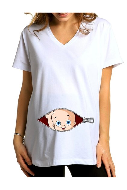 Printed Maternity T-Shirt