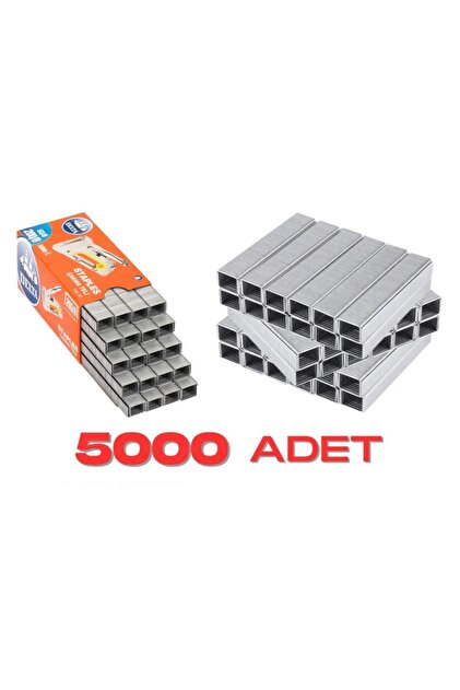 DepoMega 5000 Adet Zımba Teli 200/8 Model Zımba Tabancaları İçin