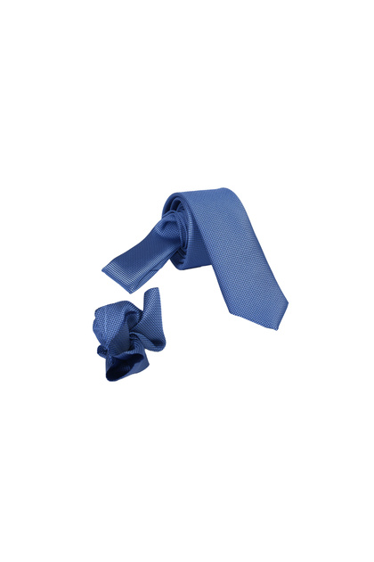 1st Quality Special Patterned Original Color 5.5 cm Wide Tie Handkerchief Set