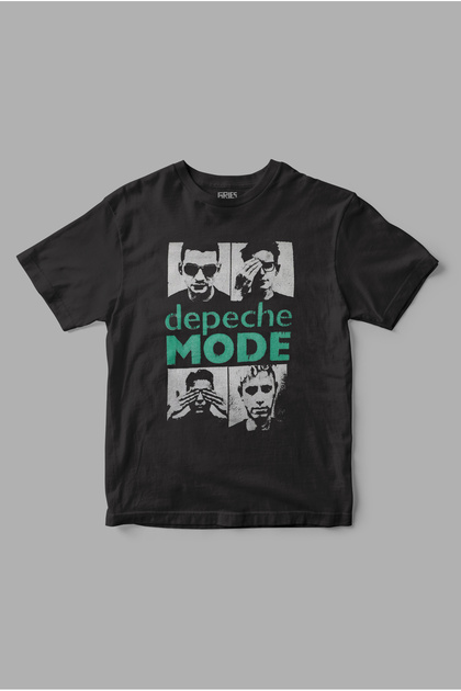 Gries Depeche Mode Baskılı Tişört - Fiyatı, Yorumları