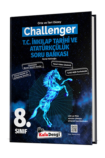 Kafa Dengi Yayınları 8. Sınıf CHALLENGER T.C. İnkılap Tarihi Soru