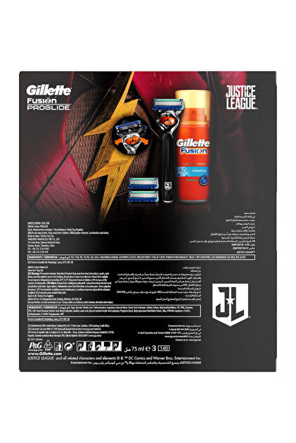 Gillette Fusion Proglide Flexball Tıraş Makinesi + 3'Lü Tıraş Bıçağı + 75Ml Tıraş Jeli - 3