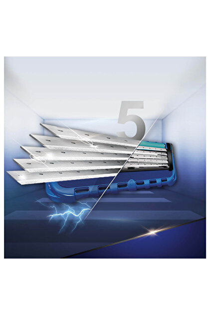 Gillette Fusion Proglide Flexball Tıraş Makinesi + 3'Lü Tıraş Bıçağı + 75Ml Tıraş Jeli - 5