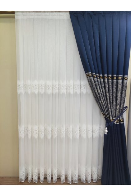 HIGH QUALITY 3 ROW GEOMETRIC PATTERNED 1-3 STRET BATTERY TOOL CURTAIN, IRON WANTED NEW SEASON TOOL CURTAIN