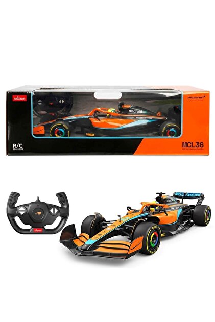 最安値‼️PAUL'S MODEL Mclaren F1 Black 1/12 Rastar 1:12 Uzaktan Kumandalı Araba McLaren F1 MCL36 42 Cm
