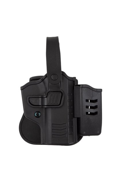 To Gun Holster Sarsılmaz Kılınç 2000 Light Tabanca Kılıfı Seviye 2 Önü Şarjörlüklü Siyah