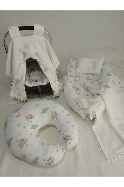 Babynest and pillow stroller cover stroller cushion nursing pillow blanket