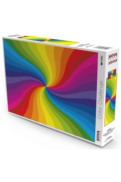 Nova Puzzle 1000 Parça Çok Renkli Gradyan Puzzle - Fiyatı, Yorumları