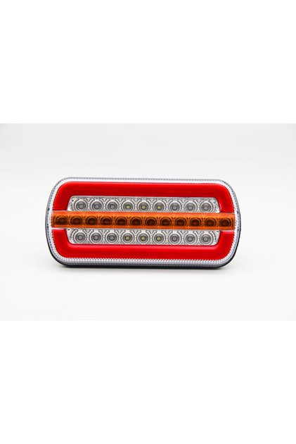 DİNAMİK SİNYALLİ STOP LAMBASI 12-24 VOLT UYUMLU RÖMORK KARAVAN KAMYON TIR DORSE