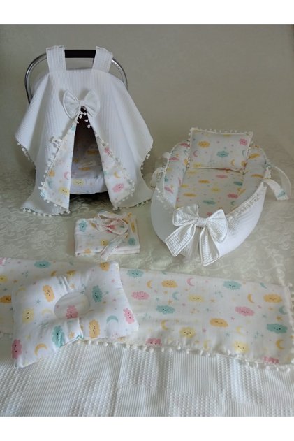 Babynest and pillow stroller cover stroller cushion stroller sheet orthopedic cushion nursing bib blanket
