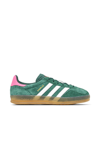adidas Gazelle Indoor Collegiate Green Pink Kadın Spor Ayakkabı