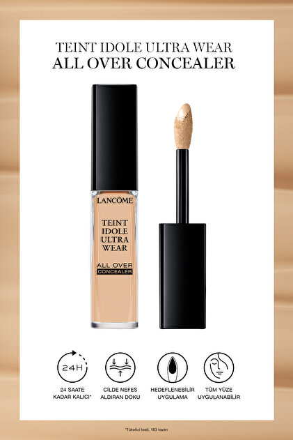 Lancome Teint Idole 24 Saate Kadar Kalıcı Kapatıcı 02 -lys Rose